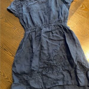 Juicy Couture Navy Blue Floral Dress